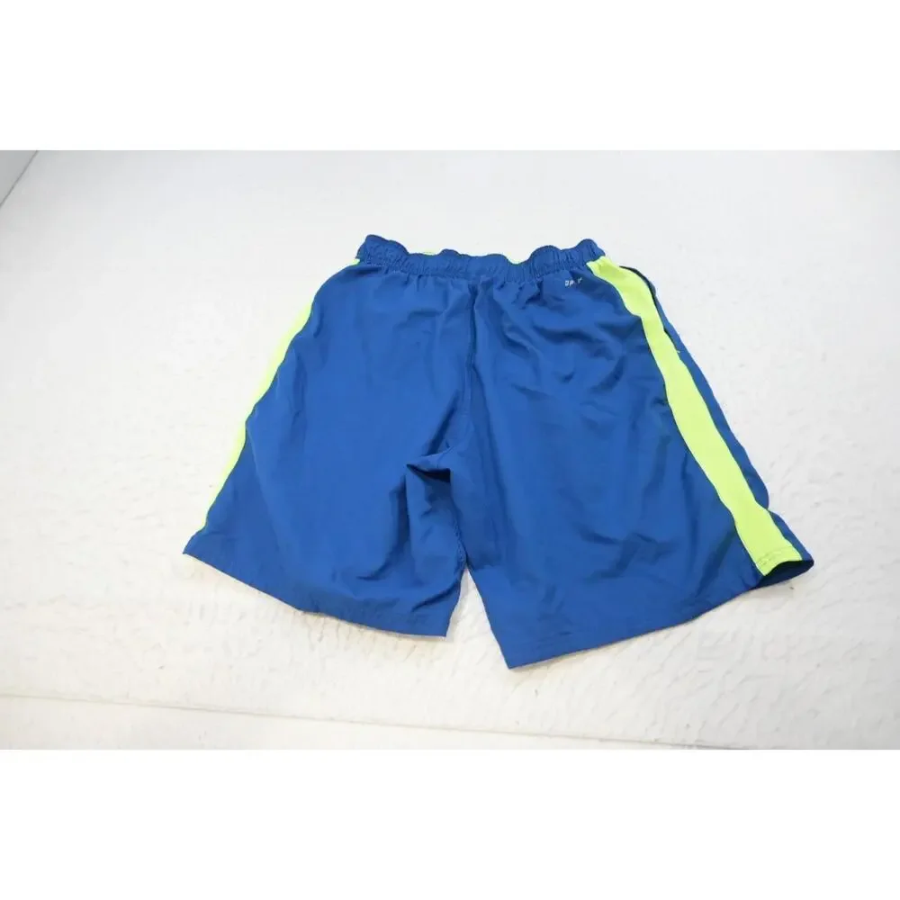 Nike Swim Trunks Water Shorts Blue Swim Wear‎ Lined Mens Size Large